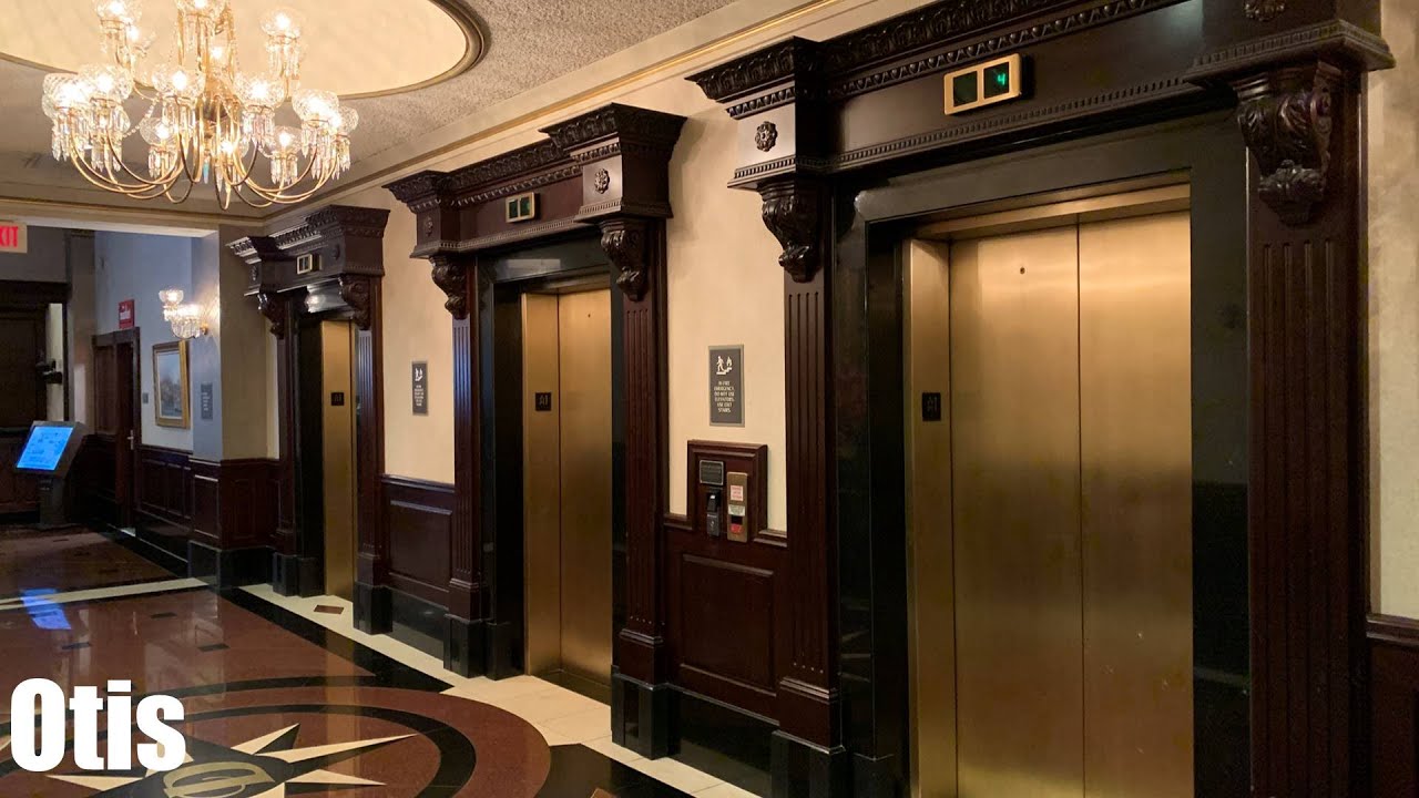1998 Otis Traction Elevators @ The Drury Plaza Hotel at the Arch - St. Louis, MO