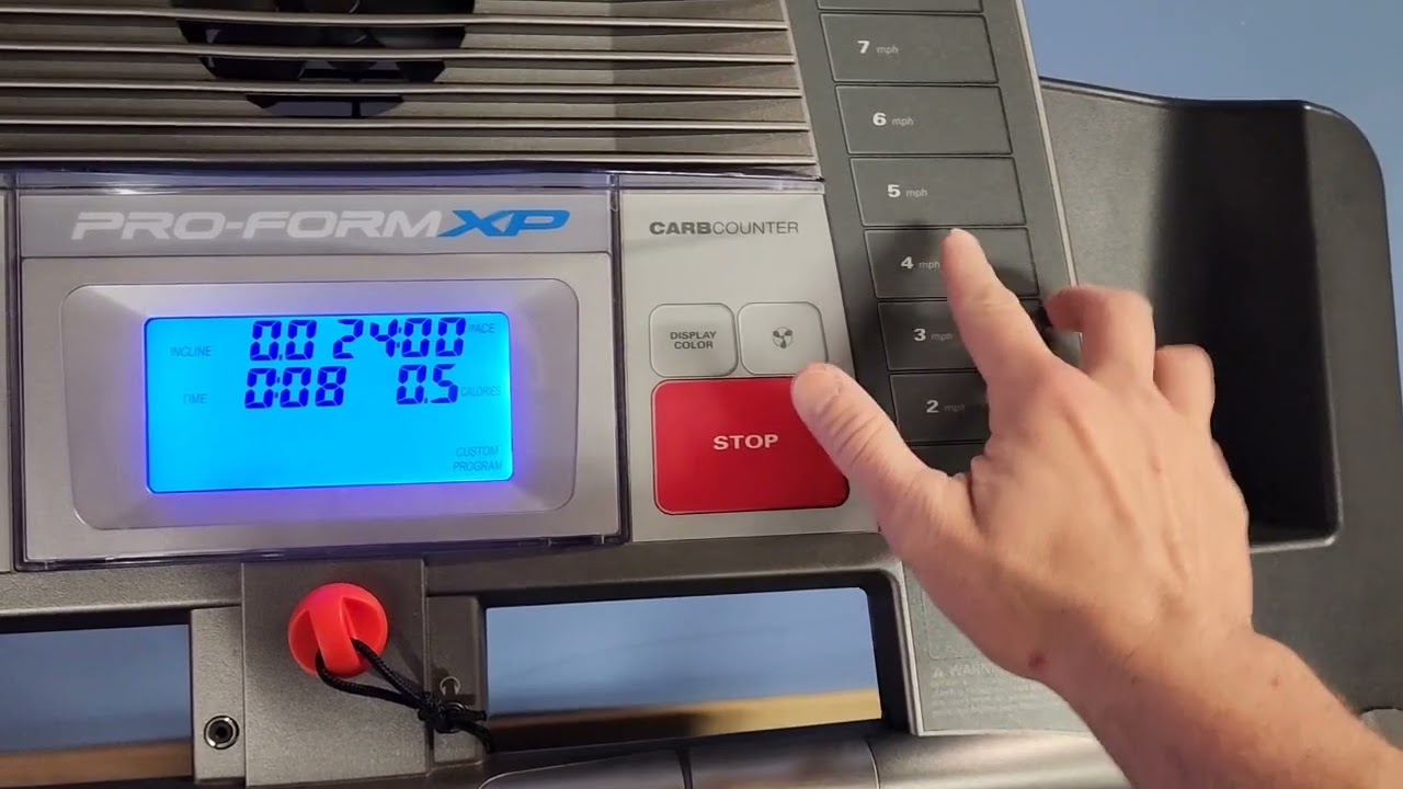 Pro-Form XP 550s Treadmill Demo