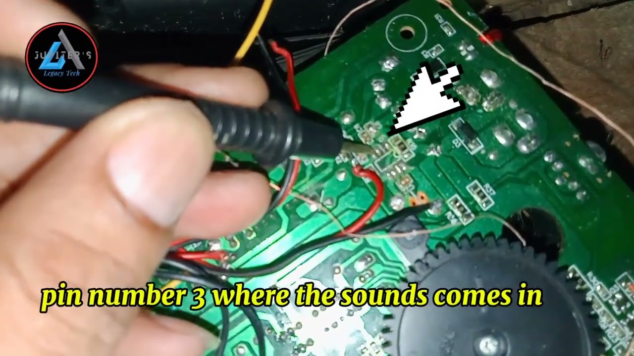 NS-7060 AM/FM SPEAKER NO AUDIO OUTPUT 🤔