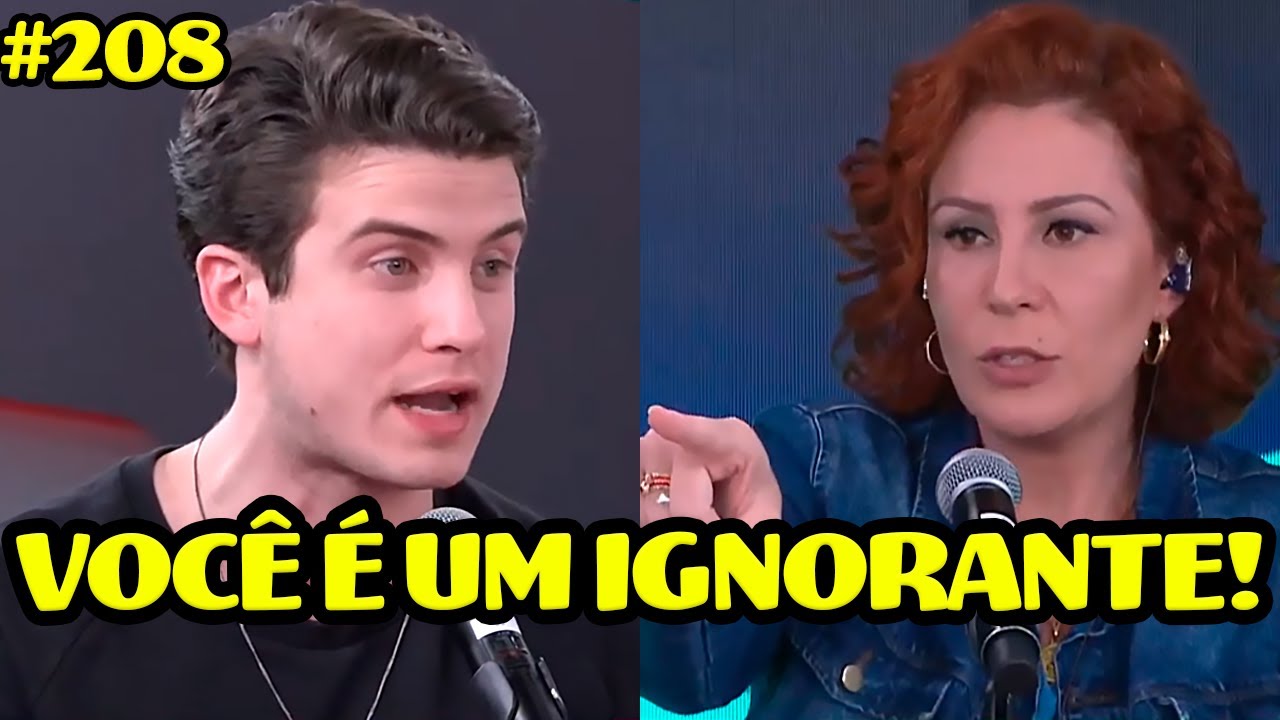 ANDRÉ MARINHO E CARLA ZAMBELLI DISCUTEM NO PÂNICO | Pânico 2021 #208