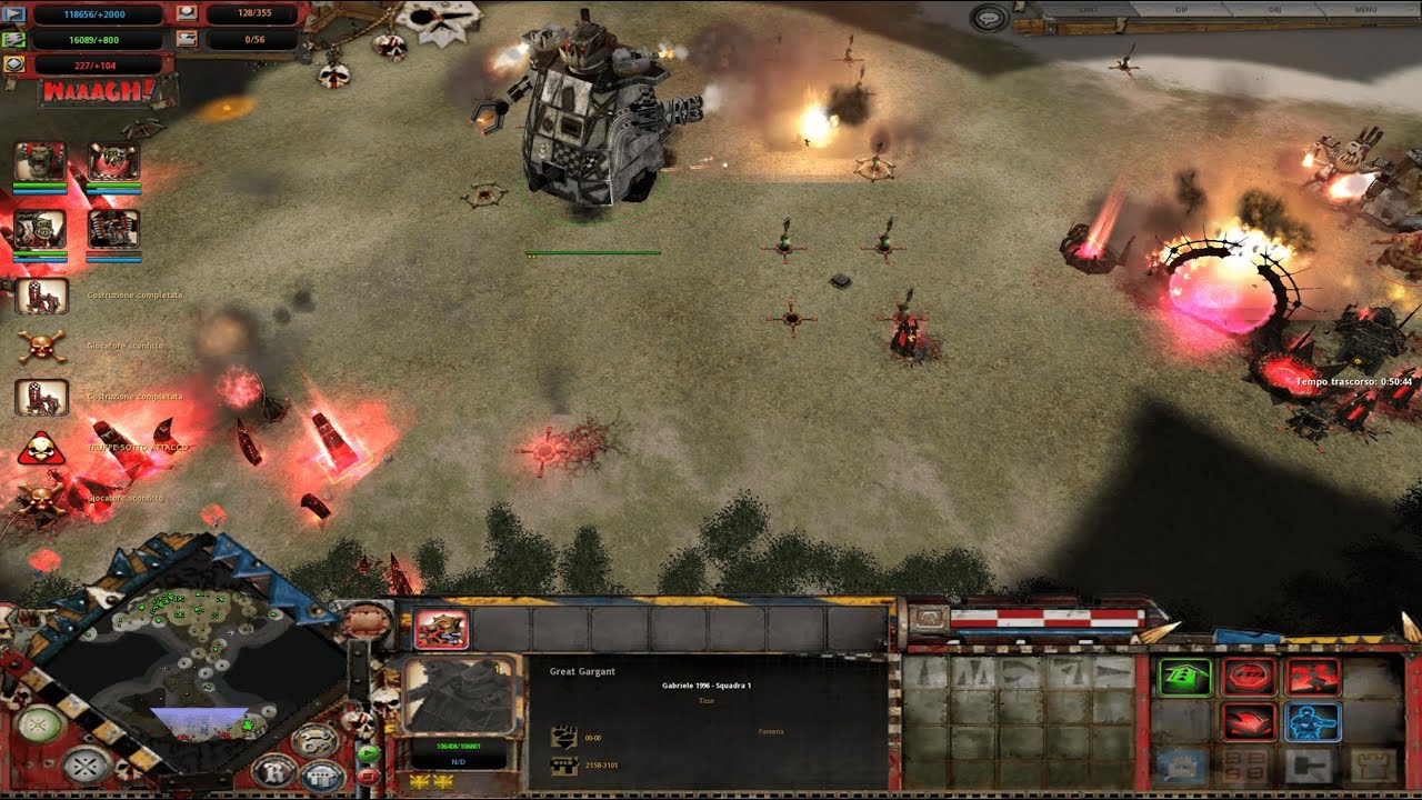 Warhammer 40000 Dawn of War Soulstorm Ultimate Apocalypse Mod Insane Battle Orks Insane AI