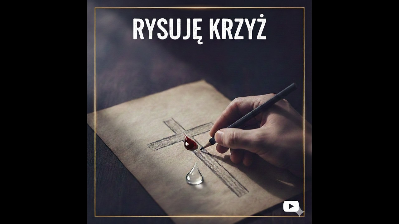 Rysuję krzyż z kropelką krwi (tekst) - piosenka na Wielki Post