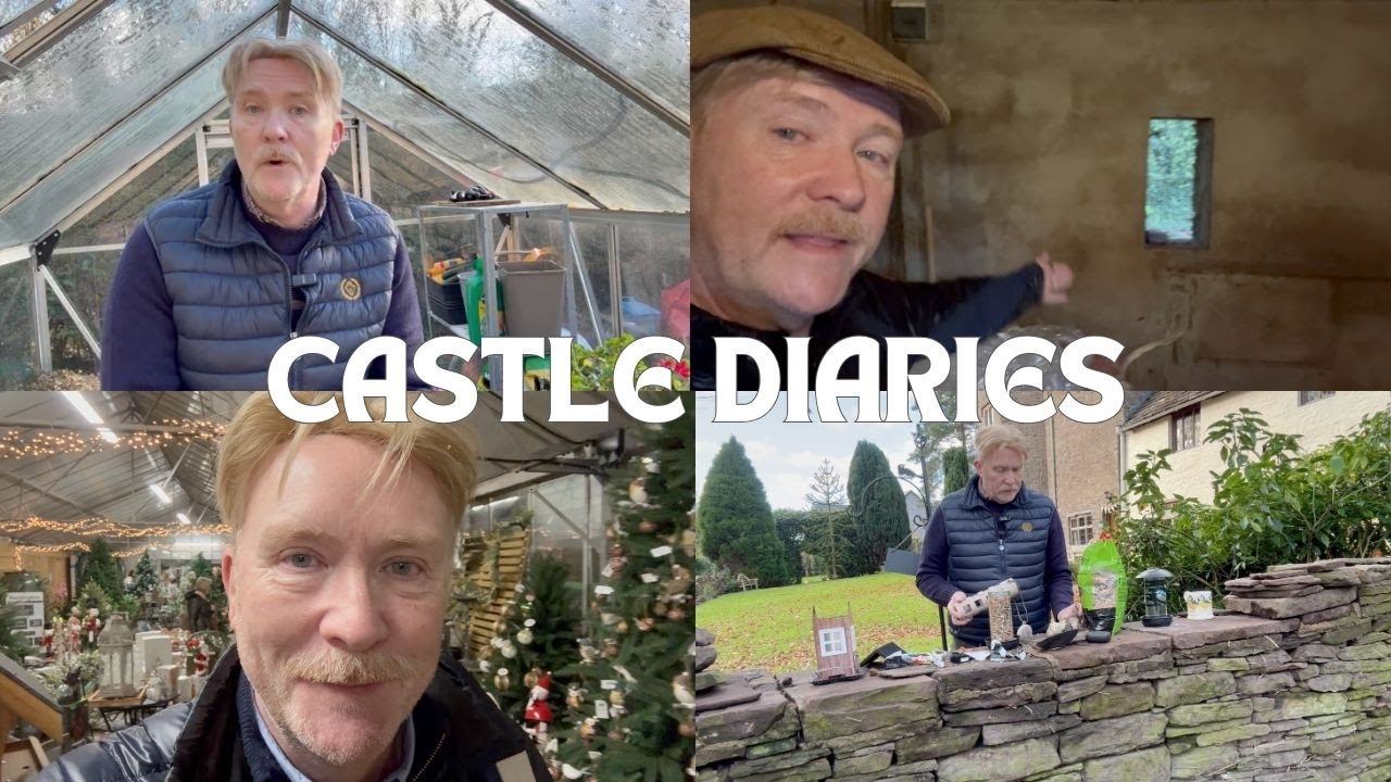 CASTLE DIARIES | A Stables Renovation Update and Winter Garden Jobs at my Little Castle