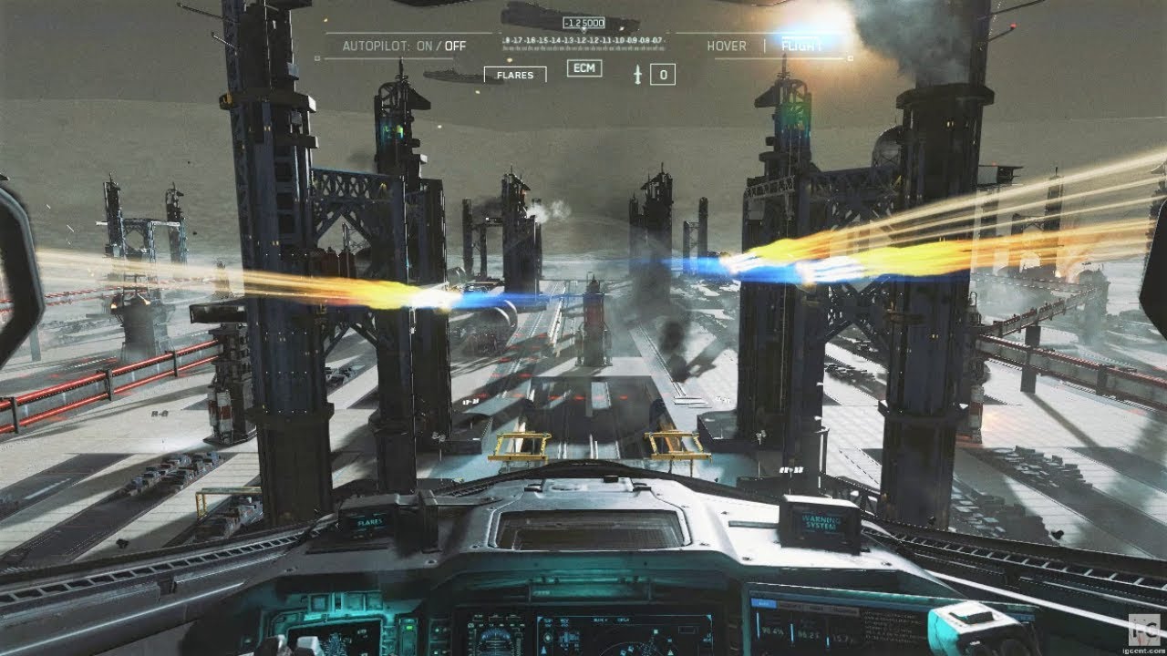 Space Ships Battle - Operation Port Armor - Call of Duty: Infinite Warfare