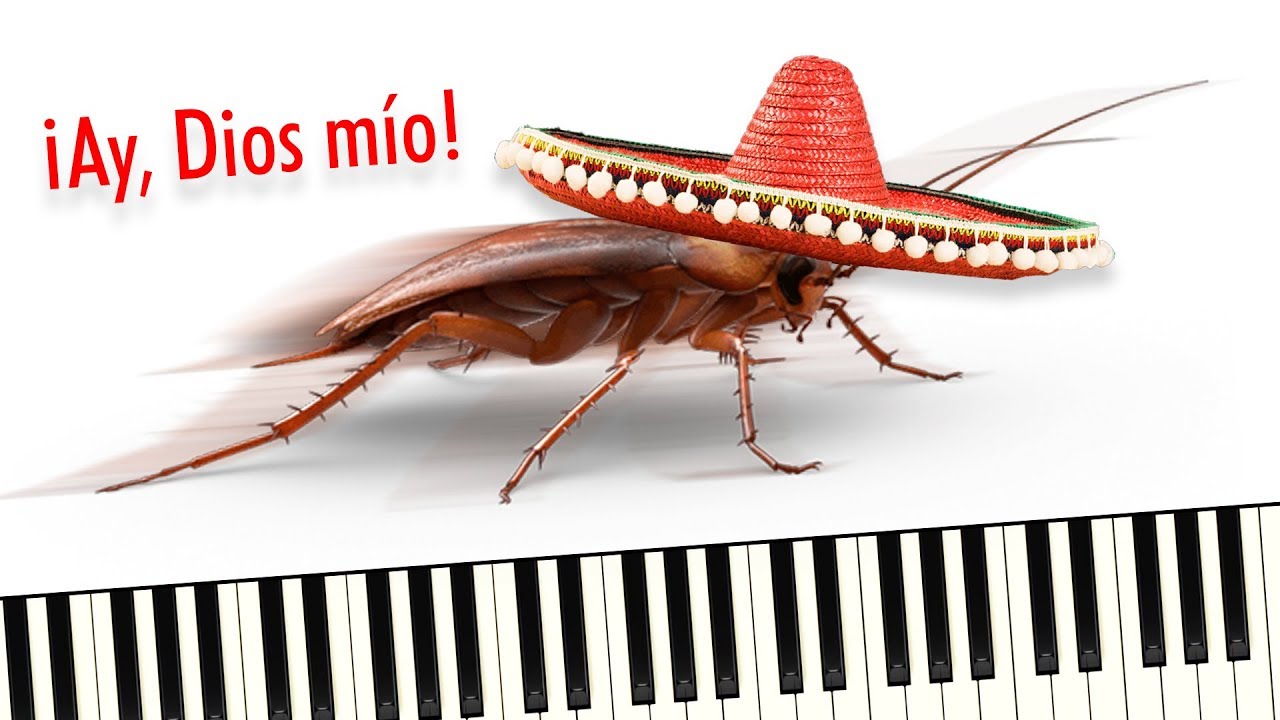 La Cucaracha - Piano Tutorial