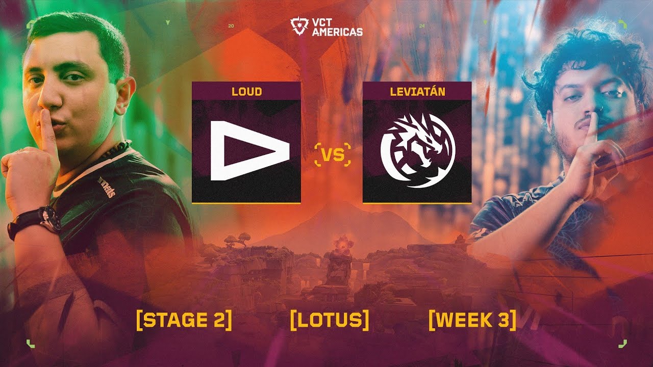 LOUD vs Leviatán - VCT Americas Stage 2 - W3D1 - Map 1
