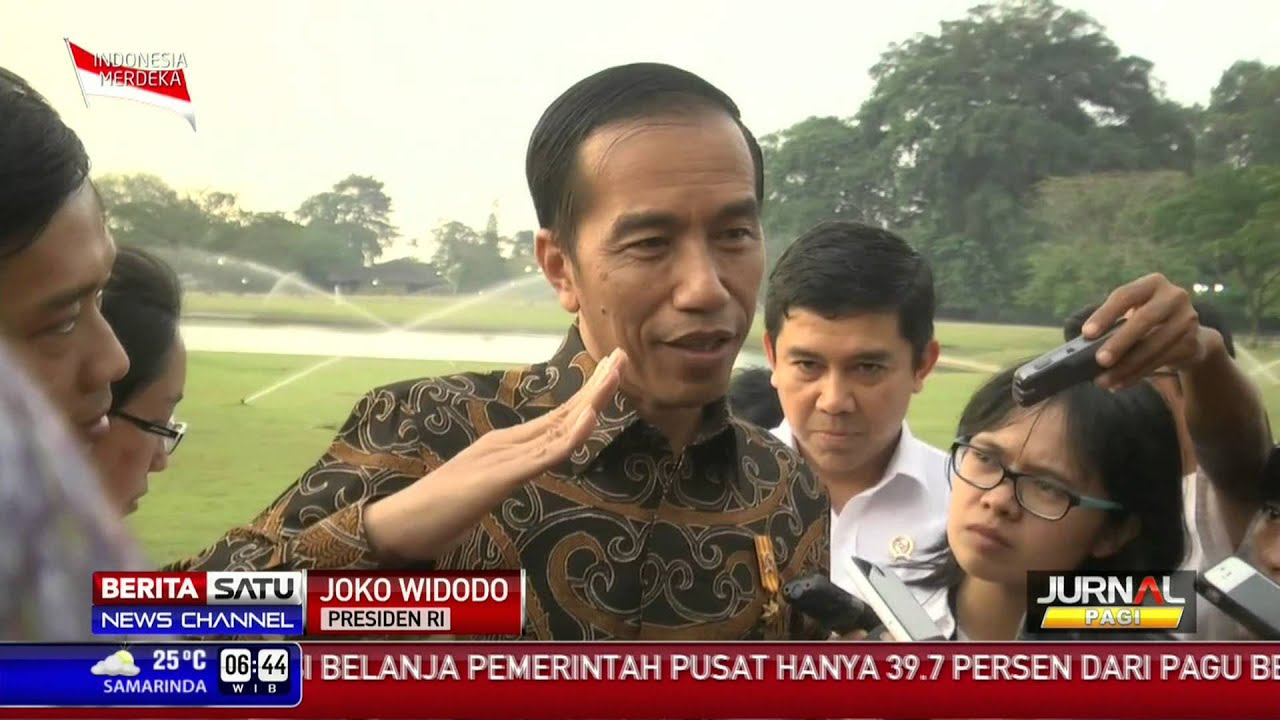 Presiden Jokowi Optimistis Pertumbuhan Ekonomi Meroket Semester II 2015