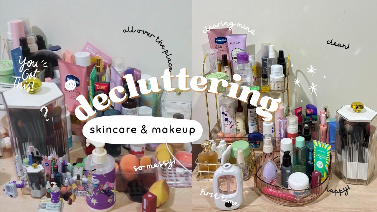 Declutter with me : The Quiet Power of Decluttering🔋🗃️🧺