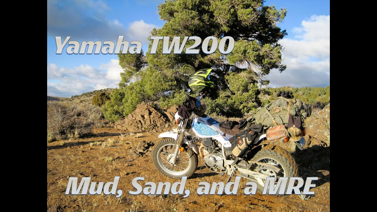 Yamaha TW200 Mud and Sand Ride
