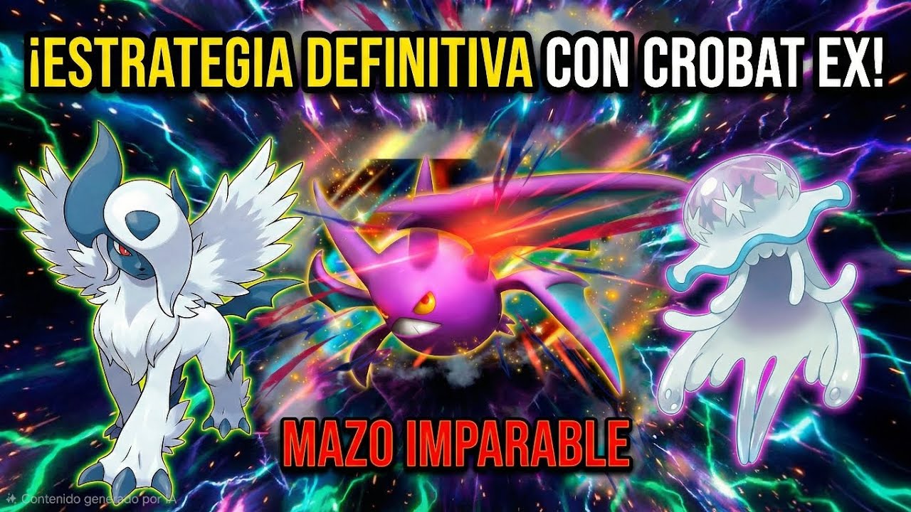 ​🧪 ¡DESTRUYE EL META! ☠️ La Estrategia de CROBAT EX que NADIE ESPERA 🦇