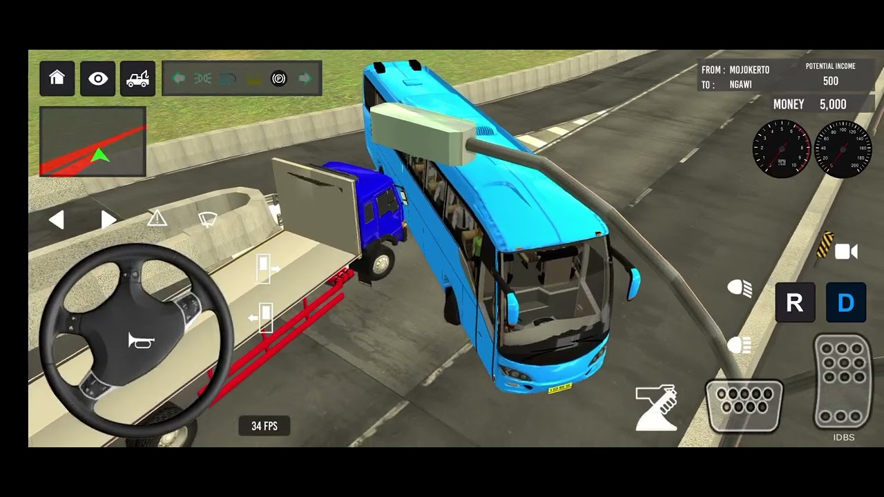 NEW BUS SIMULATOR GAME 😮😮ll#bussimulatorindonesia 