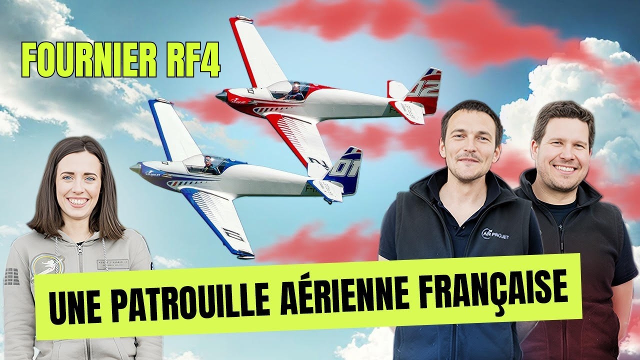Alternative duo - Une patrouille française en Fournier RF4
