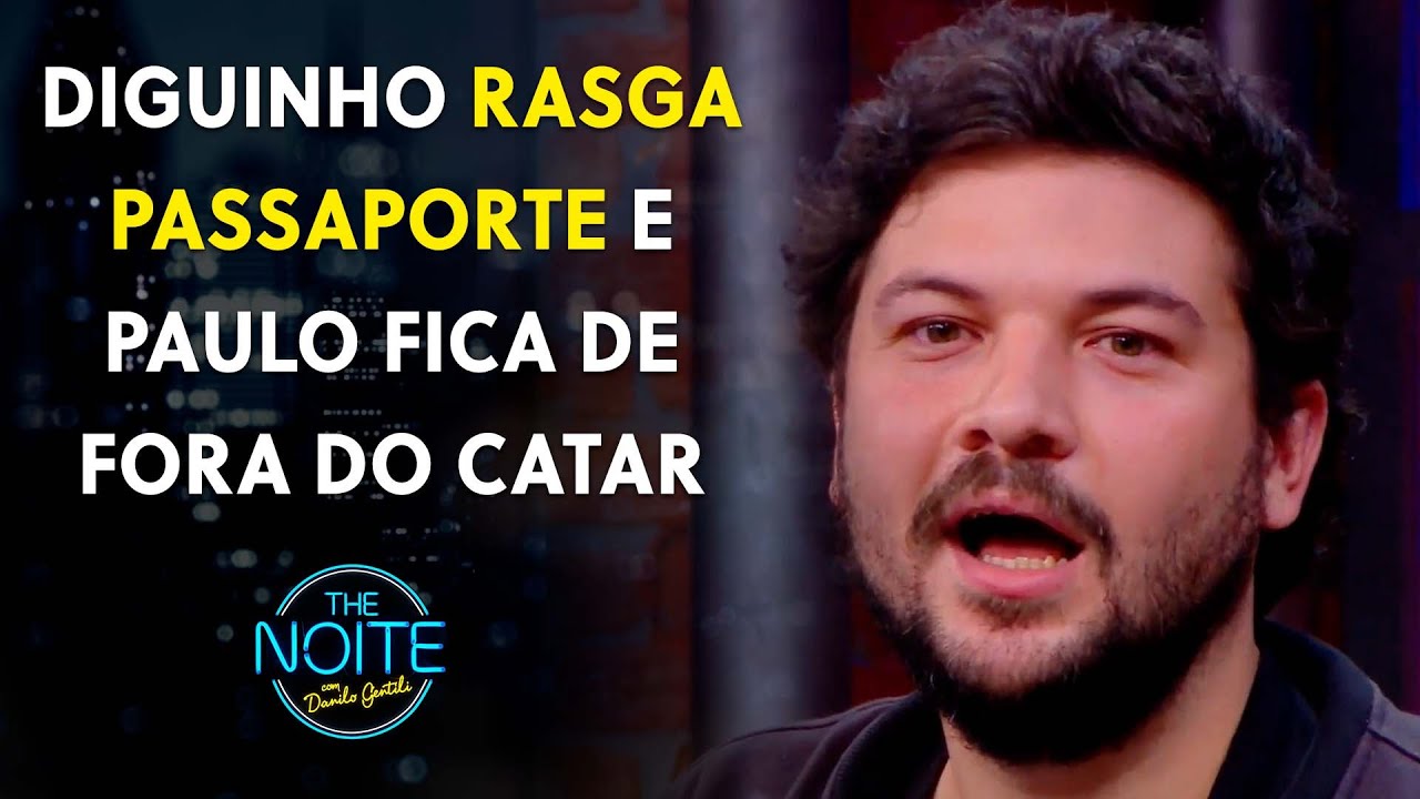 O clima pesou! Paulo do Desimpedidos não vai mais para o Mundial do Catar | The Noite (21/11/22)