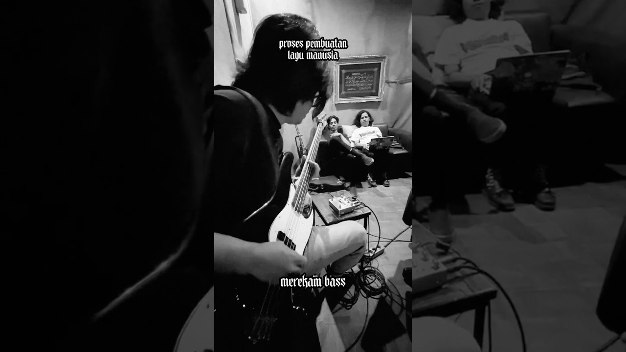 LANIMIRK - Proses pembuatan lagu Manusia di album Kronologi #shorts #lanimirk