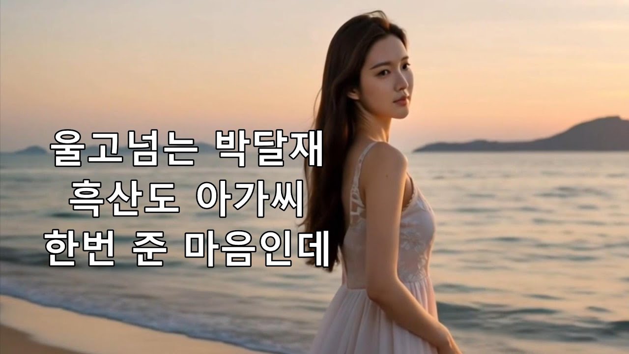 정통 트로트 3곡-울고넘는 박달재,흑산도 아가씨,한번 준 마음인데