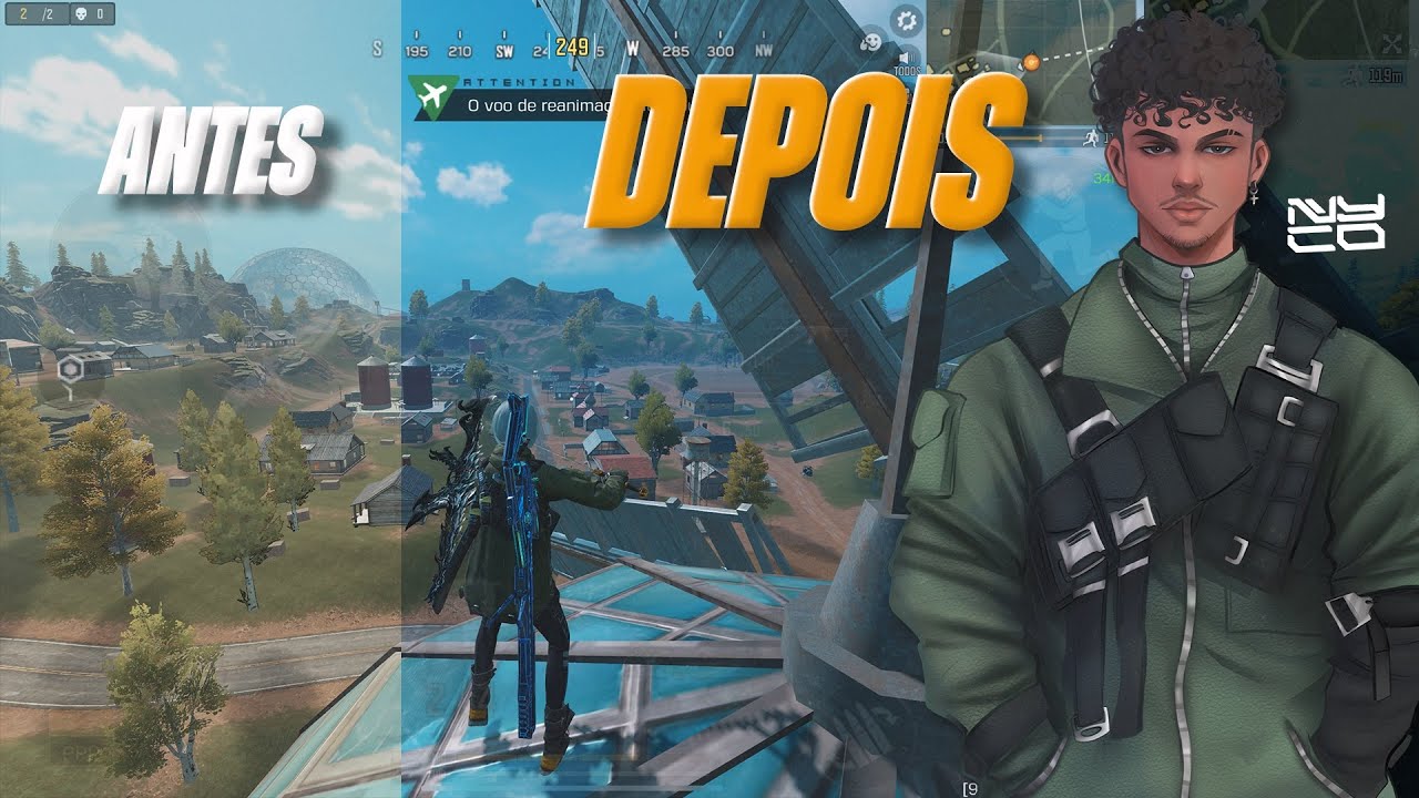 COMO DEIXAR O GRAFICO MAIS BONITO ATUALIZADO 2024 NO CALL OF DUTY MOBILE ! (FICA MUITO LINDO)