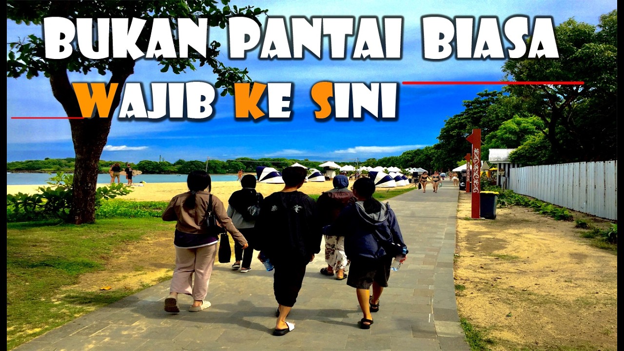 BEACH ASMR || Ternyata Ada Taman Laut di Pinggir Pantai Eksplorasi Pantai Saat Surut !?