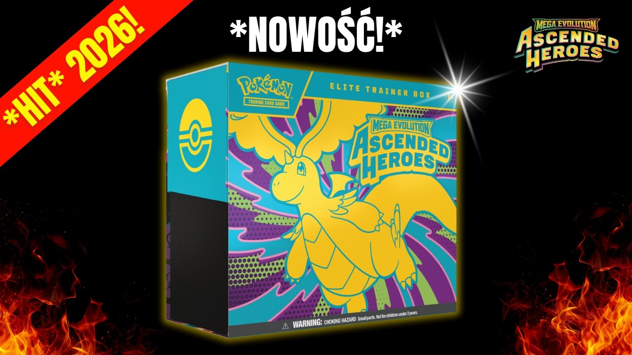 🔥 OTWORZYŁEM *NAJDROŻSZY* ETB TEGO ROKU?! 🚀 Ascended Heroes Dragonite  - Elite Trainer Box Opening