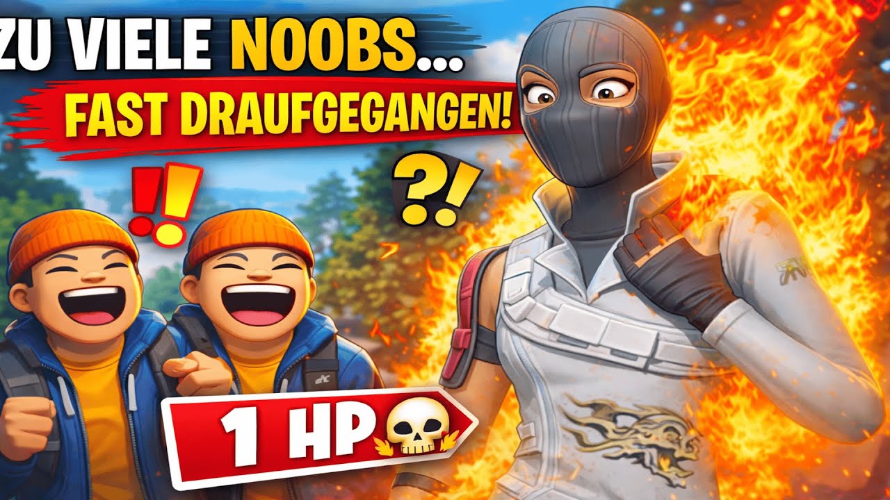 Zu viele Noobs… und fast draufgegangen 😳🔥 | Fortnite Reload