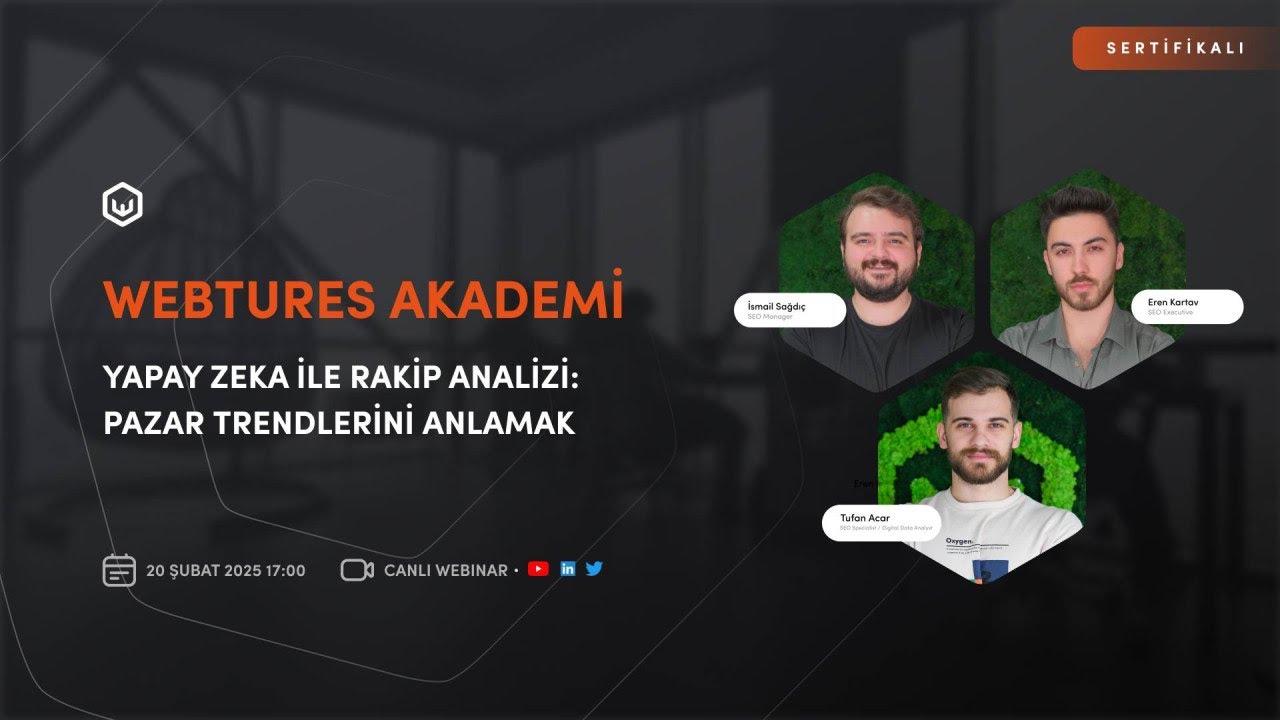 Webtures Akademi | Yapay Zeka ile Rakip Analizi: Pazar Trendlerini Anlamak