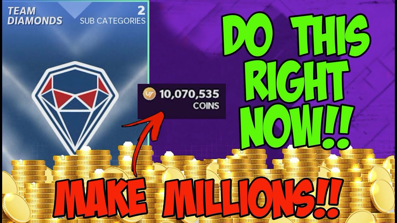 BEST COIN MAKING METHOD RIGHT NOW ** INSANE!! MAKE MILLIONS MADDEN 21 ULTIMATE TEAM DIAMONDS