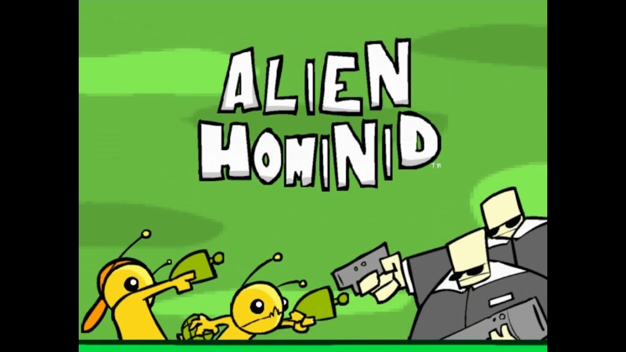 Alien Hominid (PS2) Stage 1-1 Walkthrough