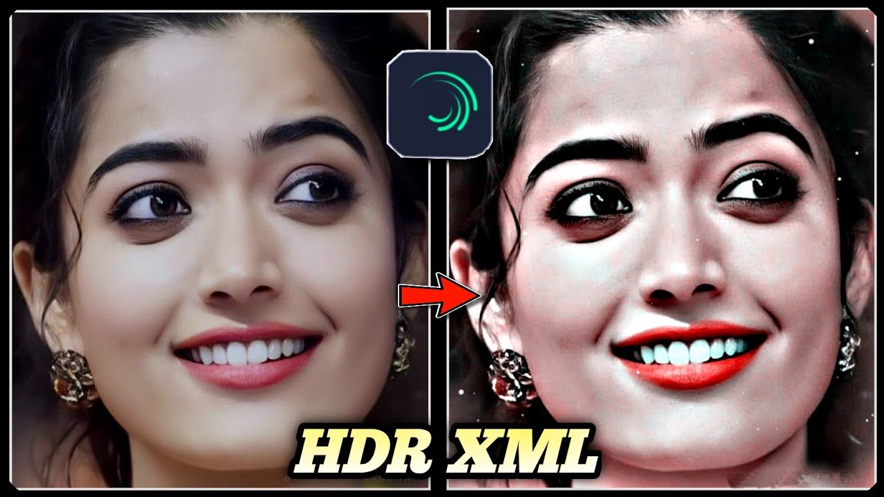 HDR & Brown Color Video Editing in Alight Motion | Hdr XML