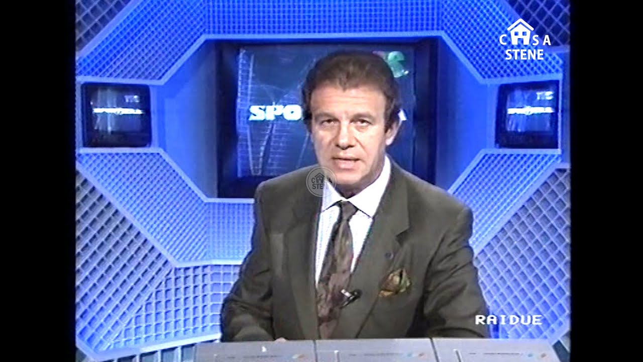 TG2 TGS SPORTSERA DEL 12 NOVEMBRE 1992 OTTAVIO BIANCHI TORNA AL NAPOLI #casastene #stenechannel