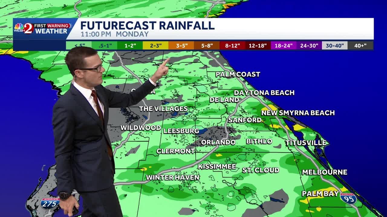 Heavy downpours, flooding expected in parts of Central Florida | October 27 forecast