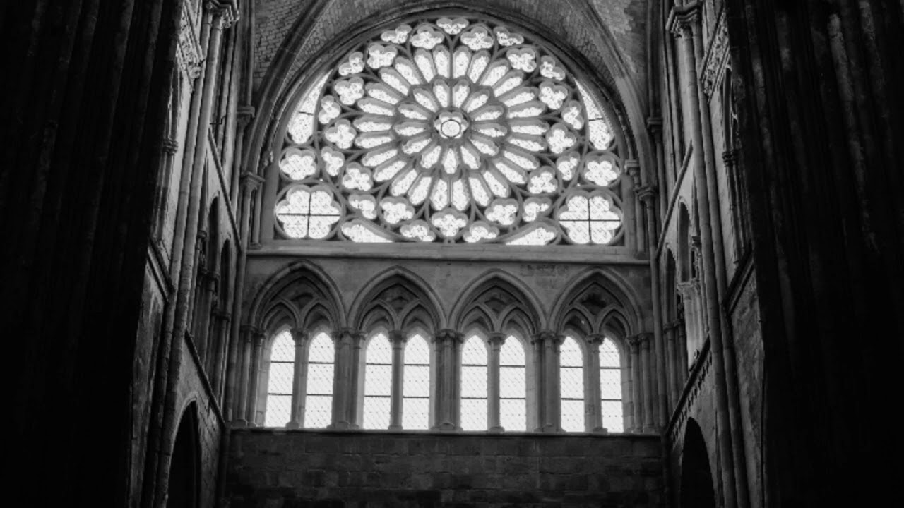 The Light Behind Your Eyes but it's Gerard's voice in a large cathedral and it's raining