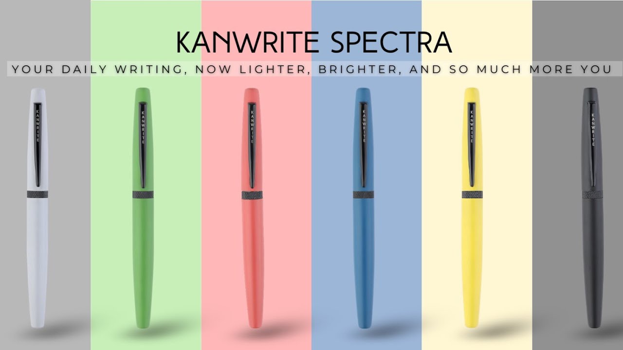 Kanwrite Spectra Roller + Fountain Pen 