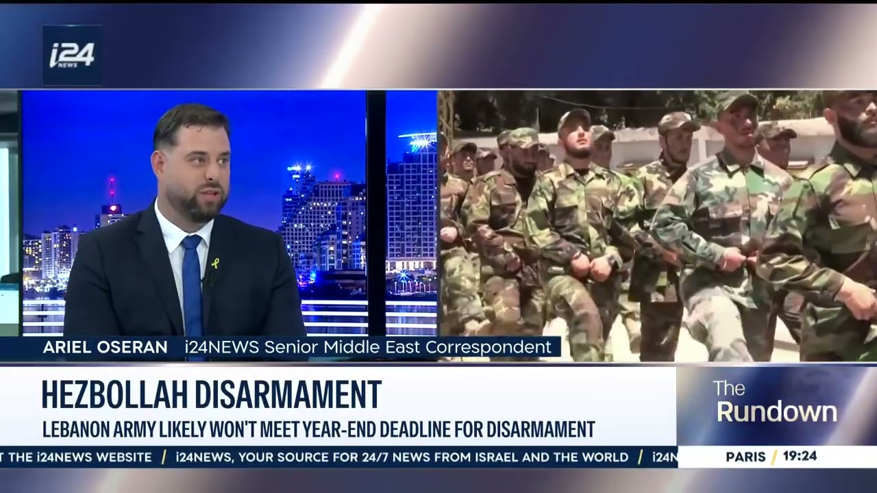 Libanesische Armee schafft Entwaffnung wohl nicht bis Jahresende