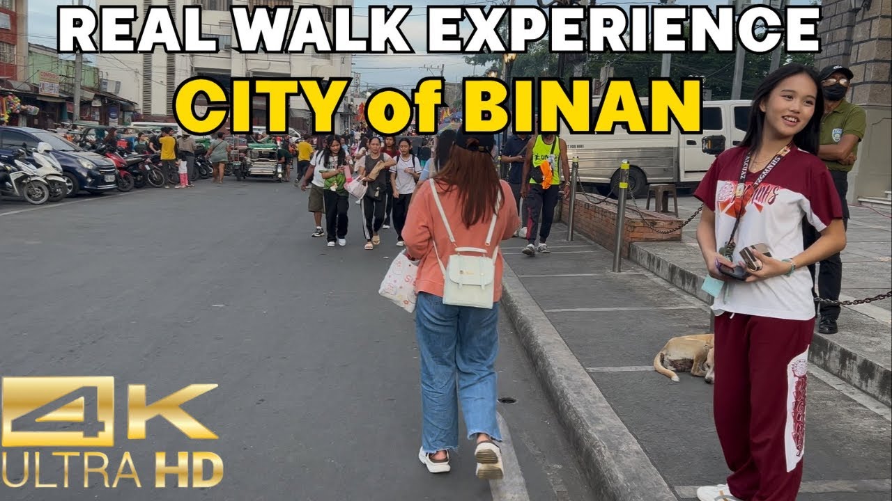 Exploring Biñan City in Laguna Philippines [4K HDR]