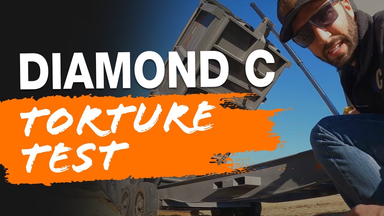 Diamond C LPT Dump Trailer Torture Test | Flaman Trailers