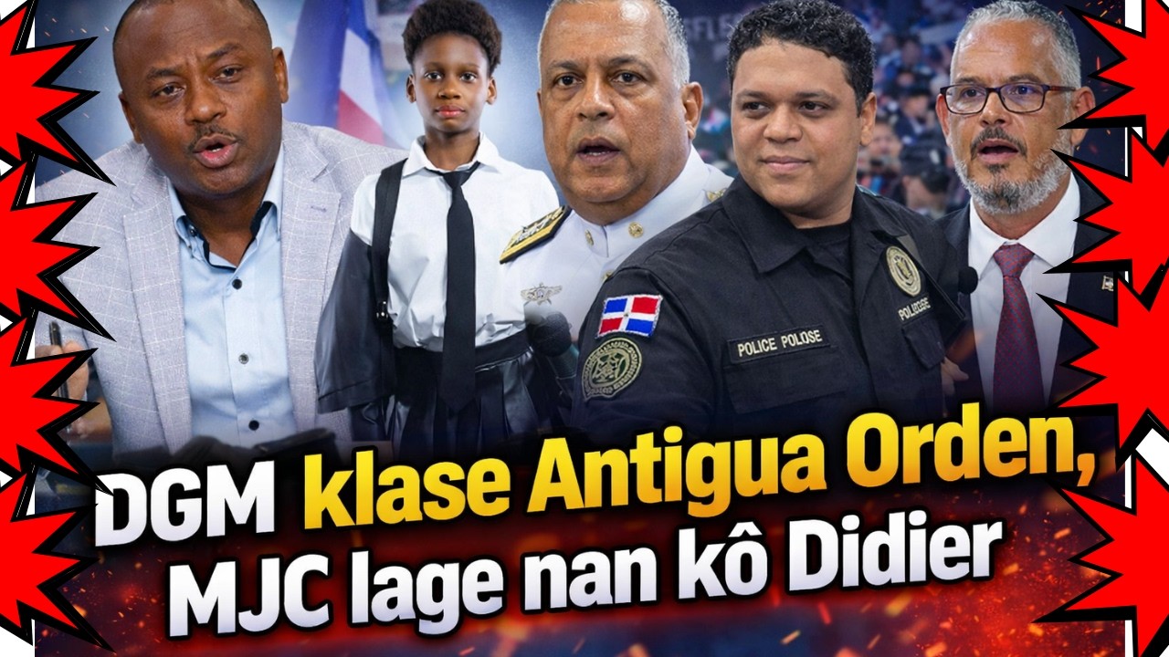 Drirektè Imigrasyon RD kase mete nan bòl Antigua Orden - Dosye Stephora Joseph la, MJC atake Didier