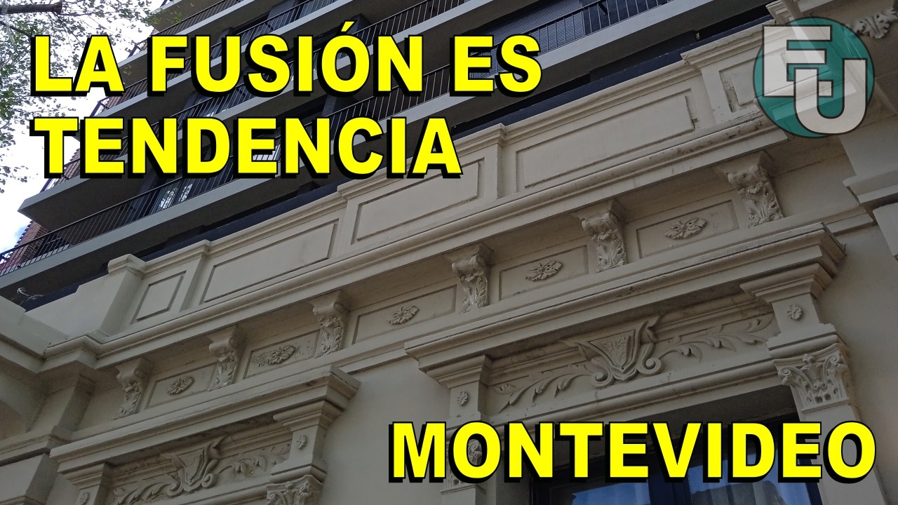 Montevideo combina edificios antiguos con modernos reciclando su patrimonio. #uruguay
