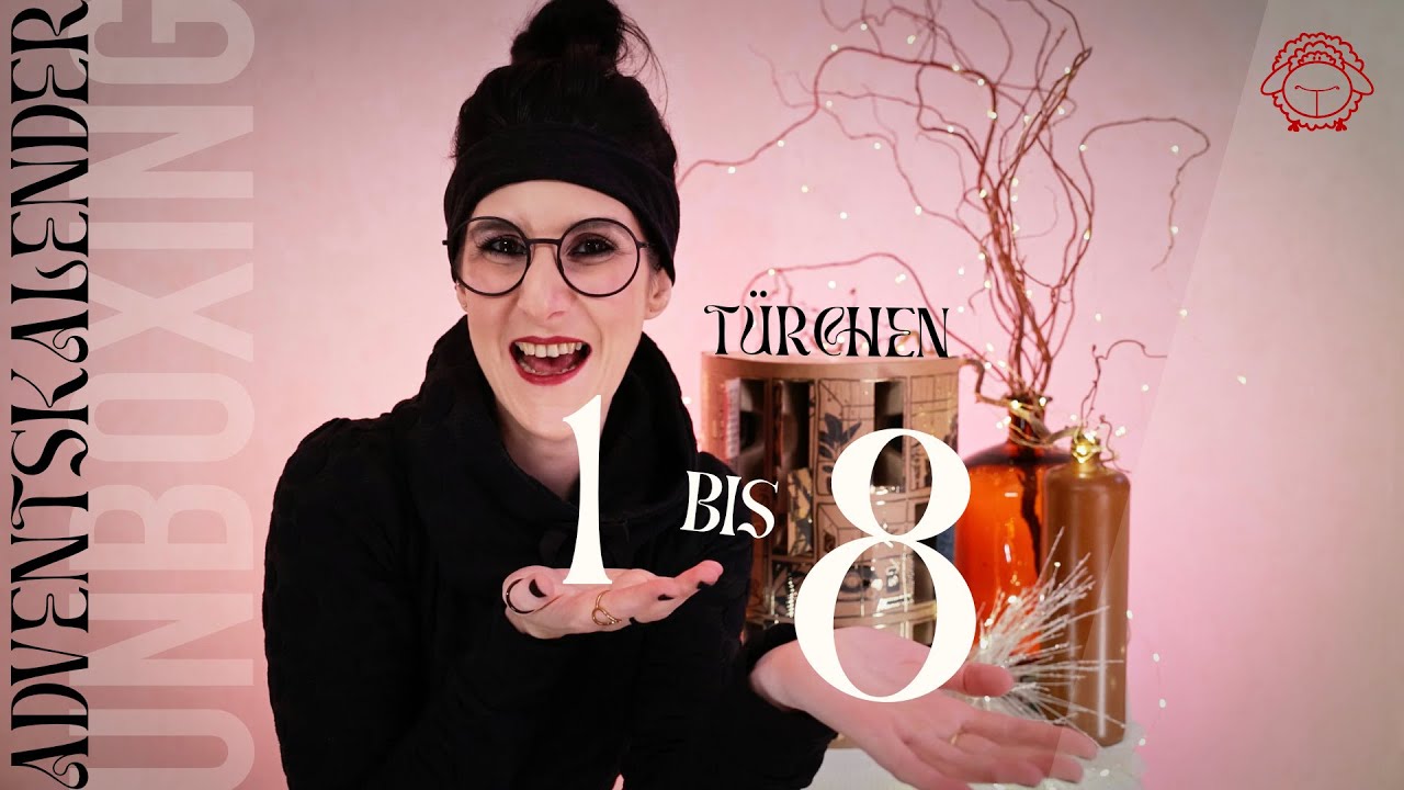 UNBOXING Tag 1-8 | schafproduction Adventskalender 2023 | schafTV