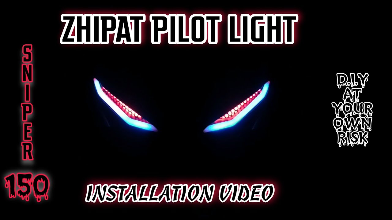 HOW TO INSTALL ZHIPAT PILOT LIGHT AUDI DESIGN
