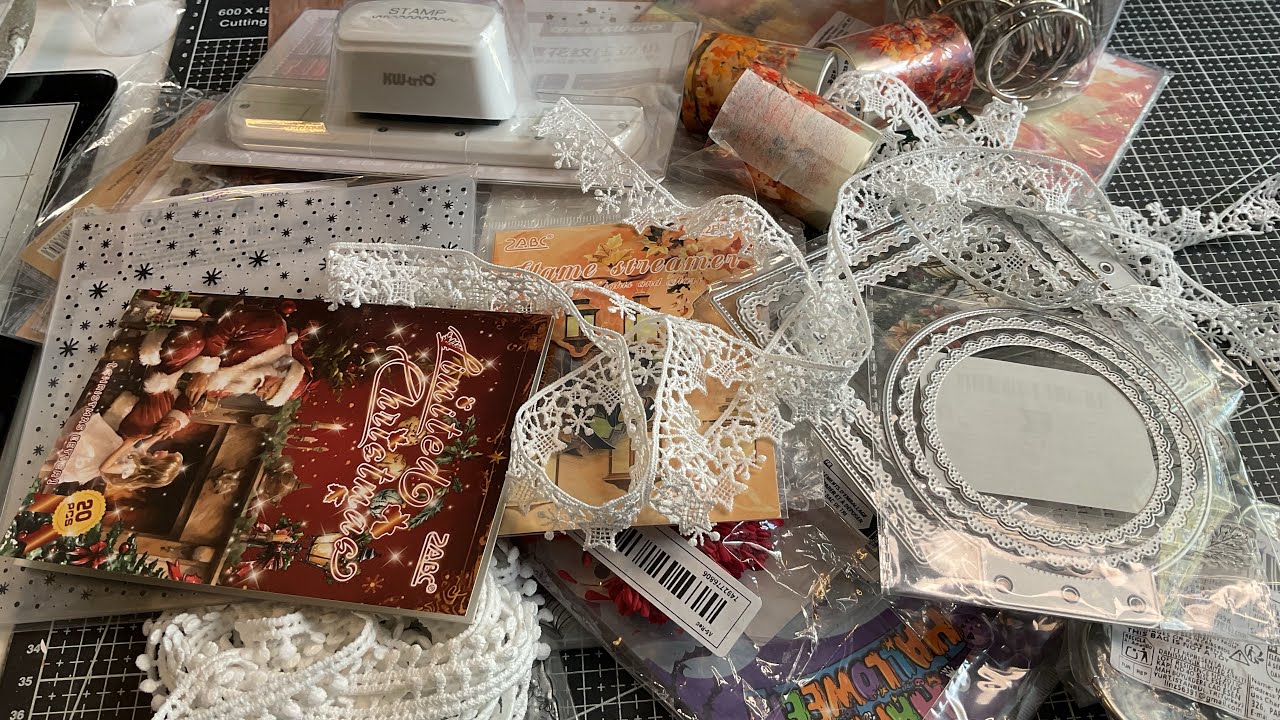 MEGA haul TEMU   😱J’ai trouvé des merveilles 🩷 !  #haultemu #temufinds #scrapbooking