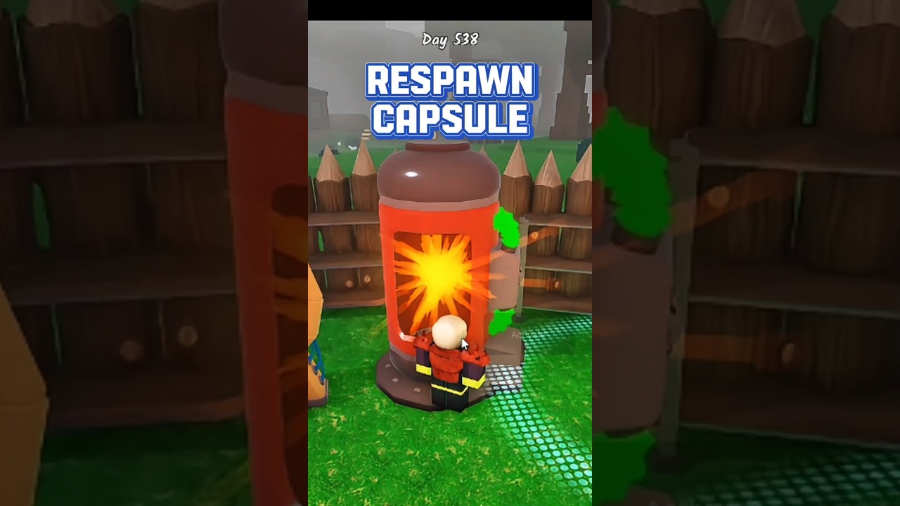 How Respawn Capsule Works on 99 nights in the forest