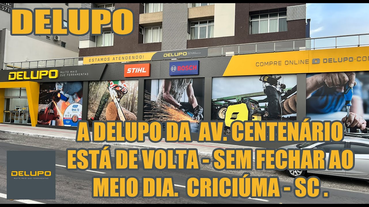 DELUPO da av. centen&aacute;rio, &eacute; um show de loja, venha nos visitar !