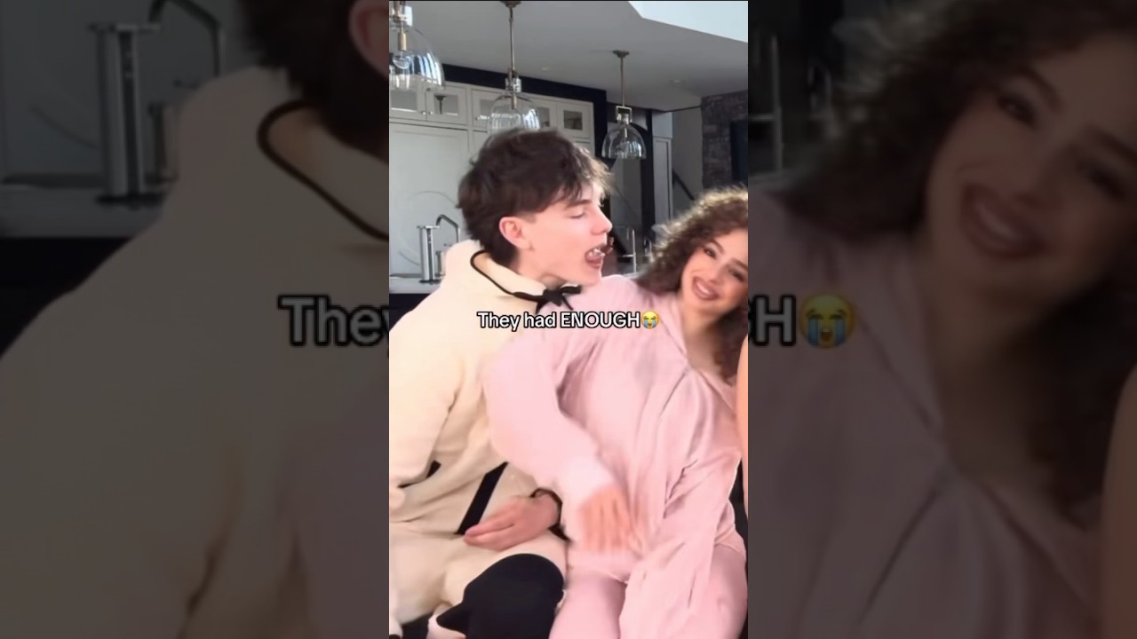 They got mad at Eli and Noah😭#fyp #elianakalogeras #noahrisling #kalogerassisters #shortsfeed