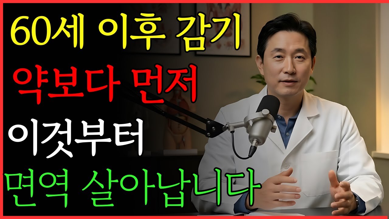 감기약보다 먼저 바꿔야 할 겨울 습관 | 건강 | 면역 | 습관 | 노후 | 오디오북