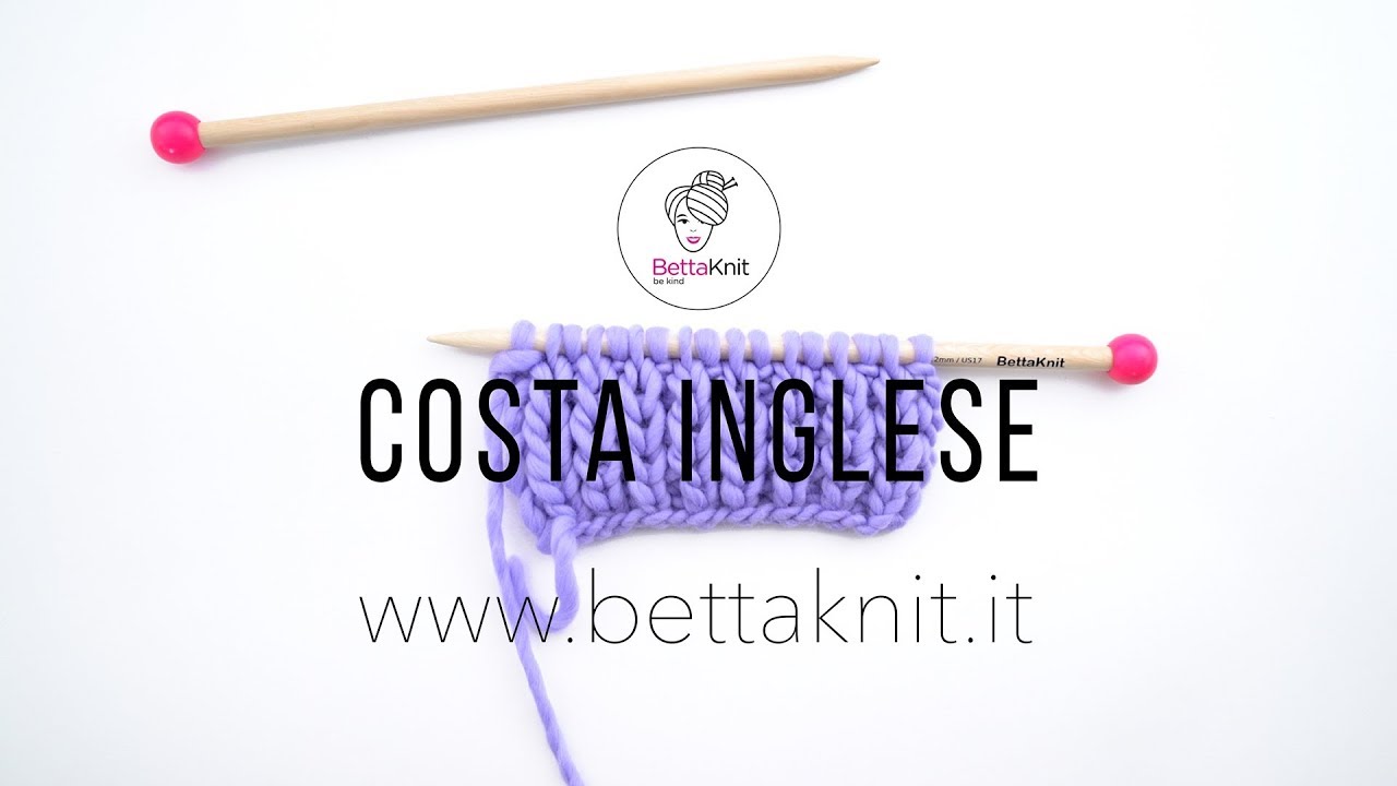 Lavoro a Maglia: Punto Costa Inglese