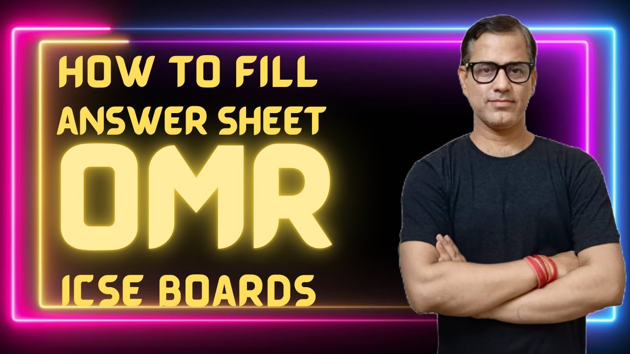 How to fill Answer Booklet | ICSE Class 10 | @sirtarunrupani