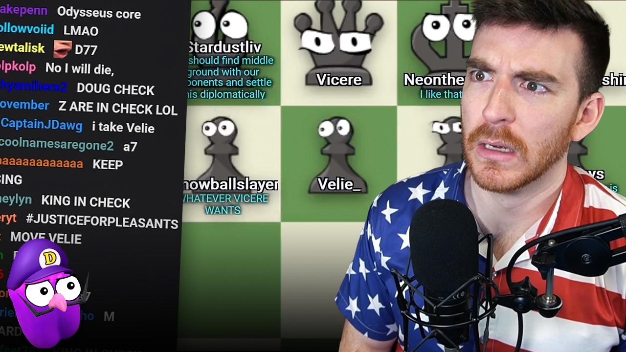 Chess, but every piece is a real person (VOD)