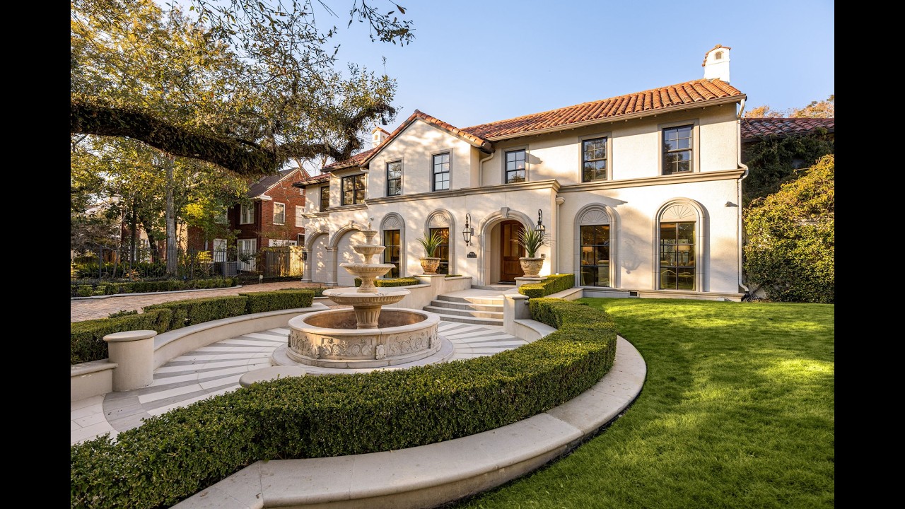 North Blvd. Historic Villa in Houston, Texas | Luxury Cinematic Home Tour