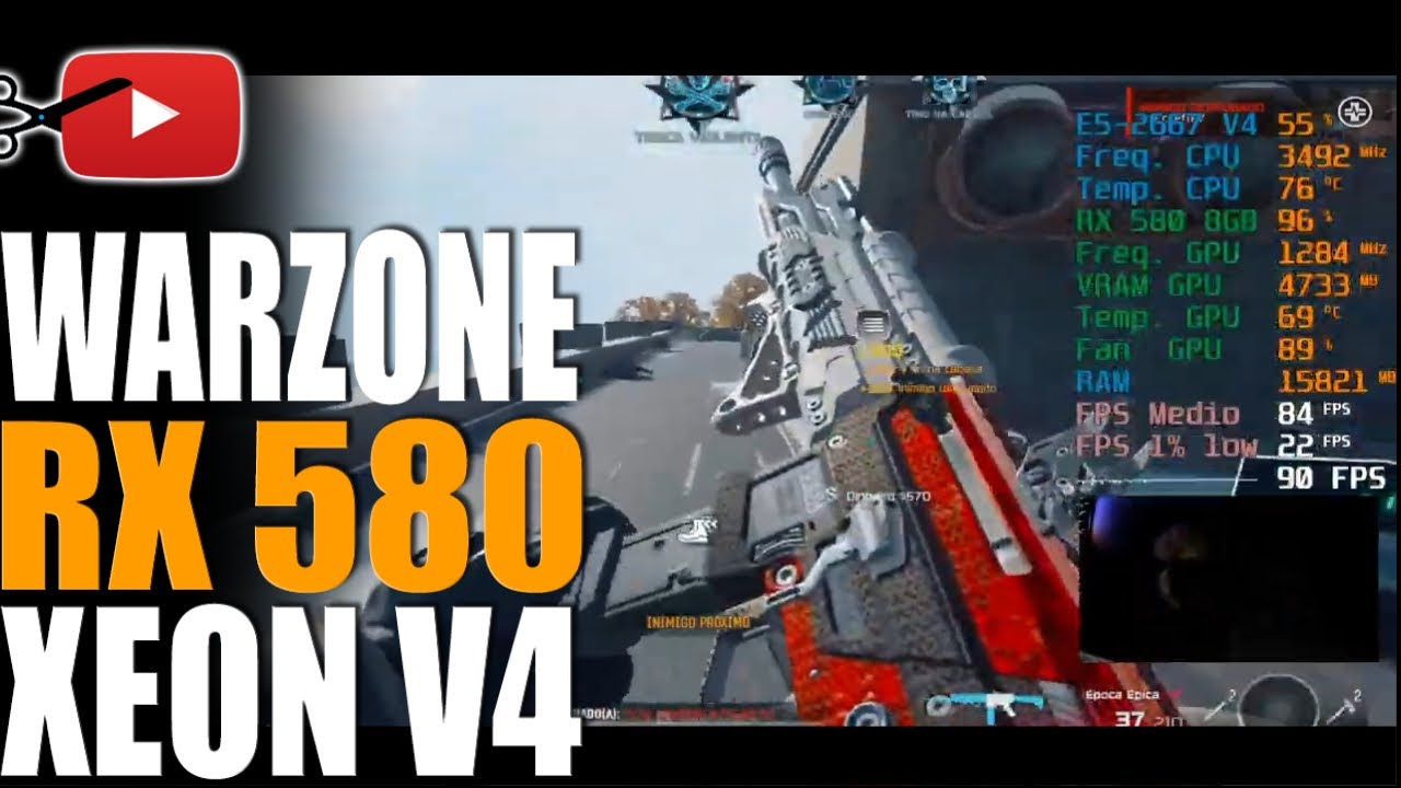 🔴 LIVE - WARZONE 5 | E5 2667 V4 + RX 580 8GB 2048 SP | MLLSE | XEON E5-2667 V4 | X99 | VERDANSK