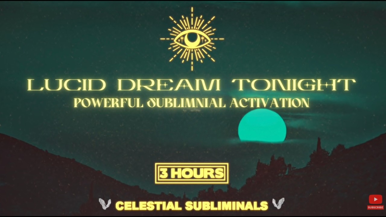 LUCID DREAM TONIGHT WITH THIS EXTREMELY POWERFUL LUCID DREAMING SUBLIMINAL | 432HZ MEDITATION MUSIC