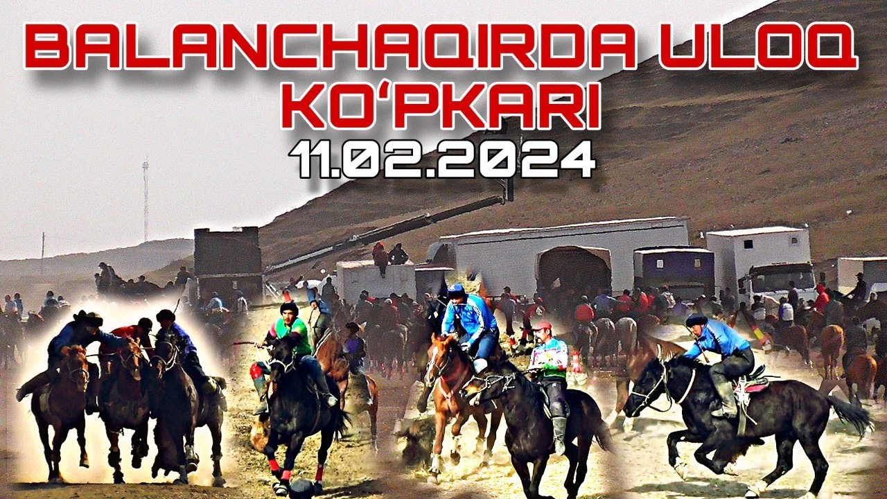 JIZZAX VILOYATI YANGIOBOD TUMANI BALANDCHAQIR ELIDA KATTA KOʻPKARI 11.02.2024